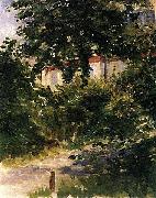 Edouard Manet Gartenweg in Rueil Sweden oil painting artist